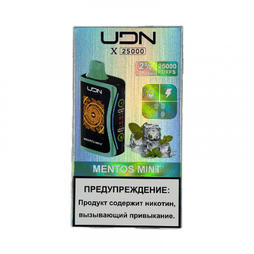 UDN X 25 000 Мятный ментос